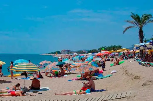 Aquahotel Montagut strand
