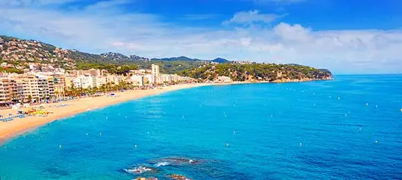 strand lloret de mar